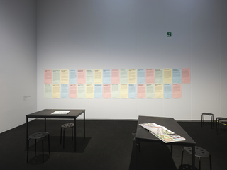 "Nová Evropa" – Dokumentarfotografie Förderpreise 12, Staatsgalerie Stuttgart, 2023/24. Künstlerbuch (108 Seiten, 27,7 x 33,2 cm, Edition von 15), Poster 35 x 60 cm (33 Stück, deutsch und englisch), Nägel (Typografie: Kai Behrendt, Foto: Staatsgalerie Stuttgart).

_"Nová Evropa" – Dokumentarfotografie Förderpreise 12, Staatsgalerie Stuttgart, 2023/24. Artistbook (108 pages, 10.9" x 13" edition of 15), poster 35 x 60 cm (33 pieces, german and english), nails (typography: Kai Behrendt, photo: Staatsgalerie Stuttgart)._